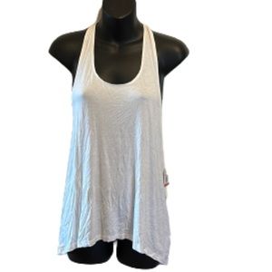 Michael Kors white racerback tank NWT size XS